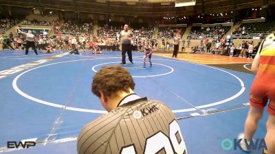 52 lbs Round Of 32 - Tayt Todd, Eufaula Ironheads Wrestling Club vs Everett Craig, Team Tulsa Wrestling Club