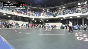 120 lbs Champ. Round 2 - Drea Lazzara, Addison (A. Trail) vs Jadeyn Klingenberg, Princeton