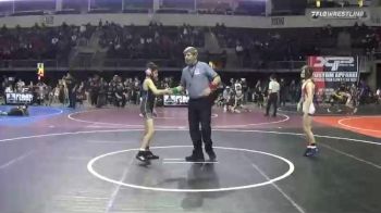 78 lbs 5th Place - Zerrik Harrington, Thunder Wrestling Club vs Alexander Davidson, Olympus