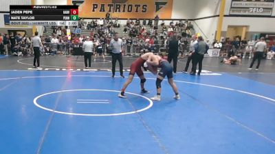 141White lbs Final - Jaden Pepe, Harvard vs Nate Taylor, Penn