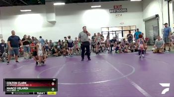 44 lbs Round 5 (8 Team) - Marco Velardi, Killa Bees vs Colton Clark, U2 Upstate Uprising Red