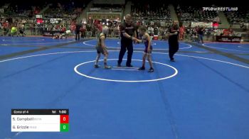 67 lbs Consolation - Shooter Campbell, Bristow vs Gage Grizzle, Renegades WC