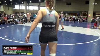 126 lbs Round 3 - Donavanne Hofmann, Ponte Vedra Wrestling vs Aubrie Pehrson, Big Money