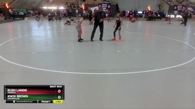 75 lbs Semifinal - Rush Landis, Prodigy vs Knox Brown, Grindhouse