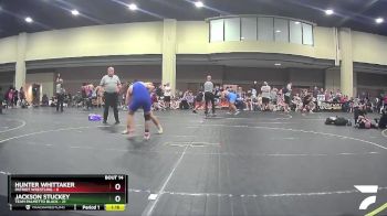 145 lbs Round 5 (6 Team) - Jackson Stuckey, Team Palmetto Black vs Hunter Whittaker, Patriot Wrestling