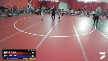 53-56 lbs Round 2 - Phillip Elson, MN vs Wells Millard, IL