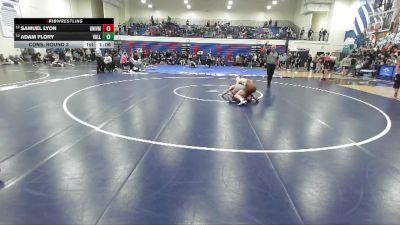 138 lbs Cons. Round 3 - Adam Flory, Vallivue vs Samuel Lyon, University