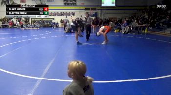 175 lbs Quarterfinal - Blake Mather, West Delaware, Manchester vs Clayton Isham, Clear Creek-Amana