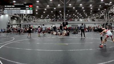 126 lbs Round 2 (4 Team) - Ju-Hwan Sim, Maryland Mallets vs Gavin Marcasciano, Orchard South WC