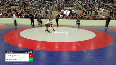 120 lbs Rr Rnd 1 - Isaac Slaughter, West Forsyth Wrestling Club vs Kell Patterson, Georgia