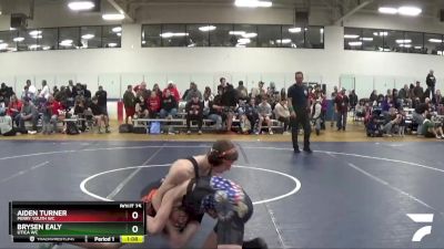 135 lbs Quarterfinal - Brysen Ealy, Utica WC vs Aiden Turner, Perry Youth WC