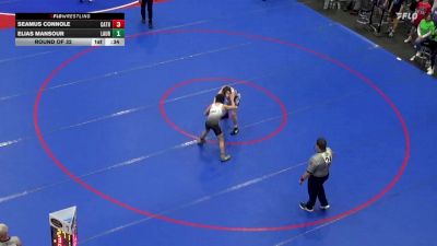 110 lbs Round Of 32 - Seamus Connole, Cathedral Prep vs Elias Mansour, Laurel