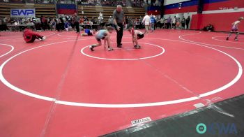 85 lbs Semifinal - Josey Voss, Skiatook Youth Wrestling vs Callaway Battenfield, Raw Wrestling Club