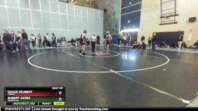 215 lbs Quarterfinal - Gauge Seubert, Cheney vs Robert Akers, Hermiston