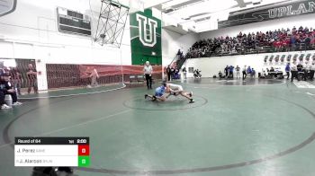 106 lbs Round Of 64 - Jorge Perez, Ganesha vs Josue Alarcon, Sylmar