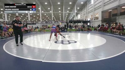 105 lbs Eden Hester, Indiana Gold vs Selena Hagood, South Carolina