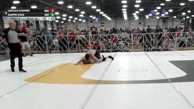 182 lbs Rr Rnd 2 - Lincoln Cooper, Fight Barn WC - HSB vs Austin Cole, Team Shutt Whittaker - HSB