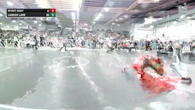 120 lbs Round Of 64 - Wyatt Eddy, AZ vs Landon Lane, MO