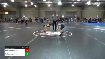 88 lbs Consolation - Magnus Hoenshell, Team Hammer vs Bruno Cassioppi, Hononegah Kids