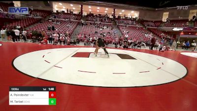 130 lbs Quarterfinal - Adria Poindexter, Yukon High School Girls vs Maya Tarbet, Garden City Ks