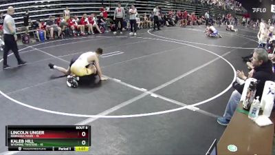 117 lbs Round 3 (6 Team) - Lincoln Unger, Nebraska Maize vs Kaleb Hill, Wyoming Twisters