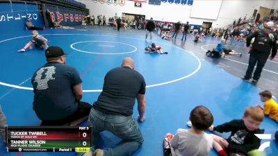 67 lbs Cons. Semi - Tucker Twibell, Touch Of Gold WC vs Tanner Wilson, High Plains Thunder