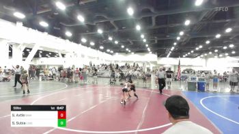 58 lbs Quarterfinal - Sebastian Axtle, Savage House WC vs Samuel Subia, Legends Of Gold LV