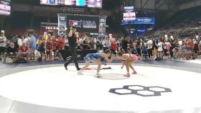 105 lbs Champ. Rd Of 64 - Riley-Anne Tarmey, Massachusetts vs Ryleigh Sturgill, Tennessee