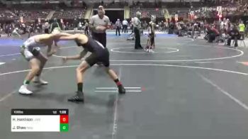 109 lbs Round Of 16 - Harley Hardison, Lowell Academy Of Wrestling vs Jacob Shaw, New Plymouth