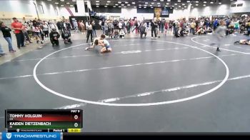 126 lbs Cons. Round 5 - Tommy Holguin, CA vs Kaiden Dietzenbach, IA