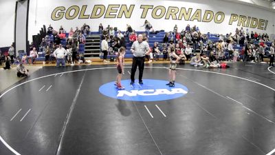 66-70 lbs Round 5 - Allie Zieminick, Bad Karma vs Tessa Bowers, Grove City
