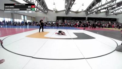 63-M lbs Consi Of 4 - Luca Babli, All I See Is Gold Academy vs Charlie Cosenza, The Hunt Wrestling Club