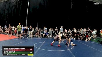 72 lbs Round 1 (8 Team) - Enzo Musiolowski Musiolowski, Cordoba Trained vs Chris Schnur, Hammers