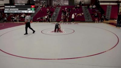 145 lbs Cons. Quarters - Chase Hyatt, vs Kody Kohoutek, Minnesota State High School League