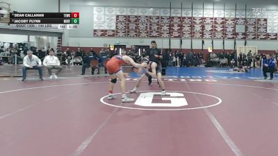 144 lbs Semifinal - Sean Callahan, Tewksbury vs Jacoby Flynn, Norton