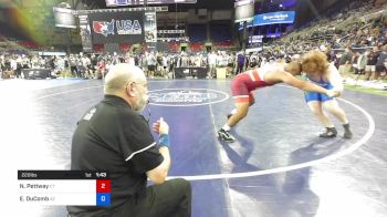 220 lbs Cons 16 #1 - Nehemias Pettway, Connecticut vs Emilio DuComb, Arizona