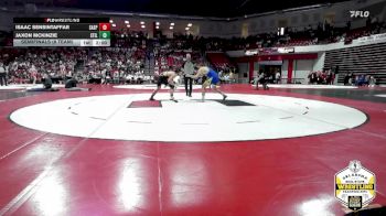 165 lbs Semifinals (8 Team) - Isaac Sensintaffar, SAND SPRINGS vs Jaxon McKinzie, STILLWATER