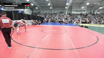 182 lbs Quarterfinal - Jameson Maynard, WV vs Kaden Moore, UT