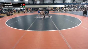 174 lbs Champ. Round 2 - Jacob Wright, Washington And Lee vs Garrett Boyd, Wheaton