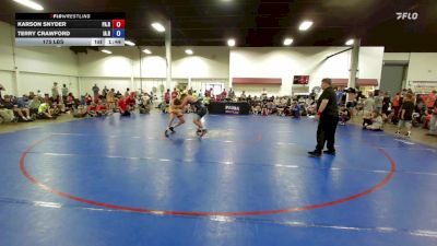 175 lbs Karson Snyder, Pennsylvania Red vs Terry Crawford, Iowa Red