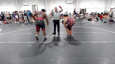 285 lbs Semis (4 Team) - Parsa Saljooghi, West Forsyth Wrestling Club vs Joshua Motena, SGAC