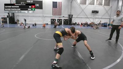 96-98 lbs Round 3 - Oliver Pantalone, Northern Delaware Wrestling Academy vs Cayden Watkins, MD Maniacs