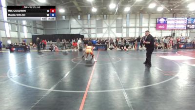 U20 Women - 57 lbs Champ. Round 1 - Mia Goodwin, VA vs Malia Welch, WA