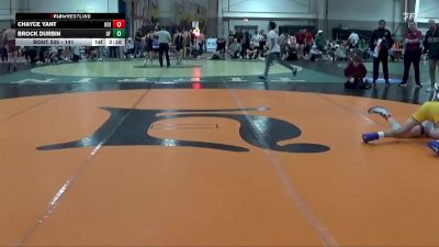 141 lbs Cons. Round 3 - Brock Durbin, Ashland University vs Chayce Yant, University Of Indianapolis