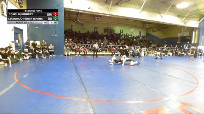 132 lbs Champ. Round 1 - Cael Humphrey, Sultana vs Leonardo Torija Ibarra, Tahquitz