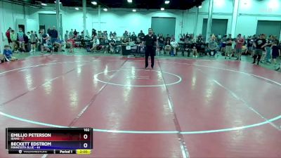 106 lbs Round 1 (16 Team) - Waylon Nelson, Idaho vs Kaden Lindquist, Minnesota Blue