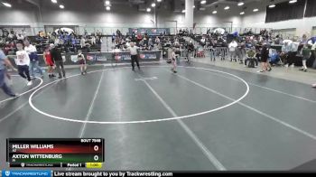 58 lbs 3rd Place Match - Miller Williams, AZ vs Axton Wittenburg, IA