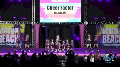 Cheer Factor - Mystique [2022 L2 Junior - Small Day 3] 2022 ACDA Reach the Beach Ocean City Cheer Grand Nationals