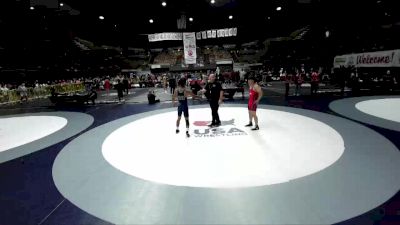 70 kg Cons. Round 5 - Salvador Velasco, Panther Wrestling vs Cesar Guzman
