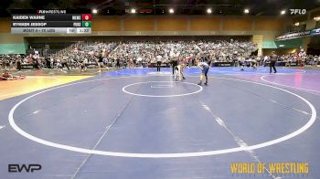 70 lbs Round Of 16 - Kaiden Warne, Motherlode Wrestling Club vs Rykker Jessop, Pursuit